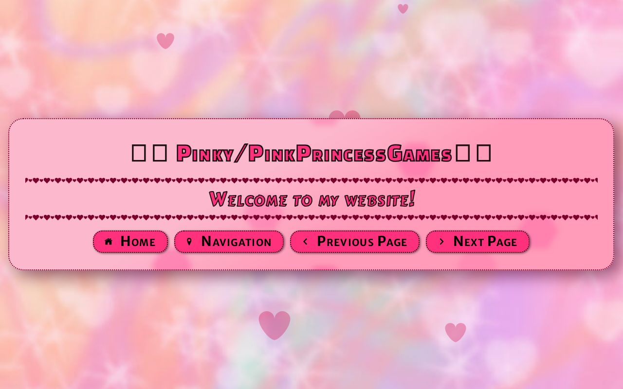 Pinky/PinkPrincessGames 💞🌸